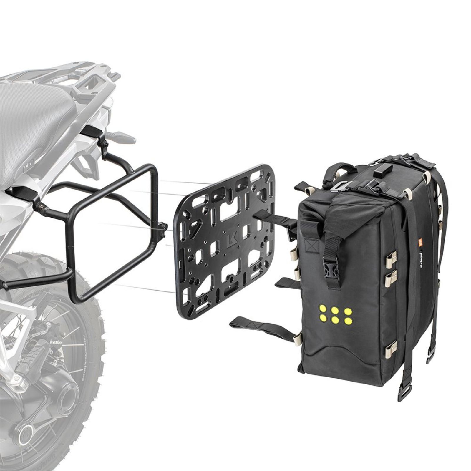 KRIEGA OS-PLATFORM BMW GS ADVENTURE用×2 Kriega OS-Platforms (Pair) – Kriega USA